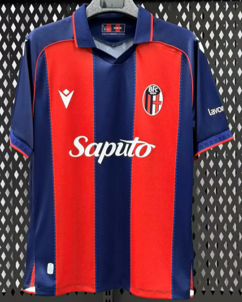2026-27 Mens Bologna Home red  Soccer Jersey