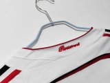 2006-07 Mens  AC Milan away Retro white soccer Jersey