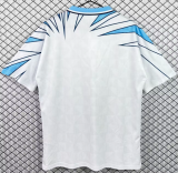 1992-93 Napoli Away Retro white  Soccer Jersey