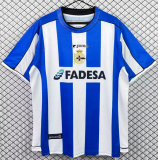 2002-03 Mens Deportivo La Coruna  home retro Jersey