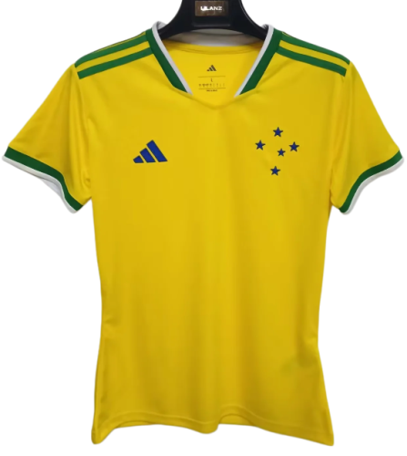 2026-27 Women Cruzeiro special edition yellow soccer jersey