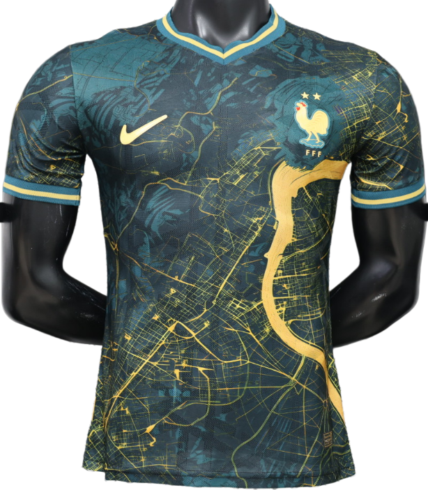 2026-27 Mens France Special Edition green Player Version Soccer Jersey