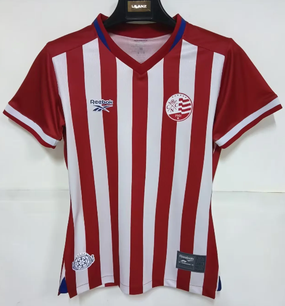 2026-27 Women Clube Nautico home  red soccer jersey
