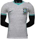 2026-27 Mens Brazil Third away white Player version soccer jersey