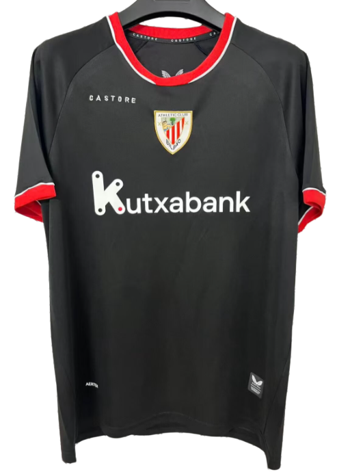 2026-27 Men’s Athletic Bilbao away black soccer Jersey