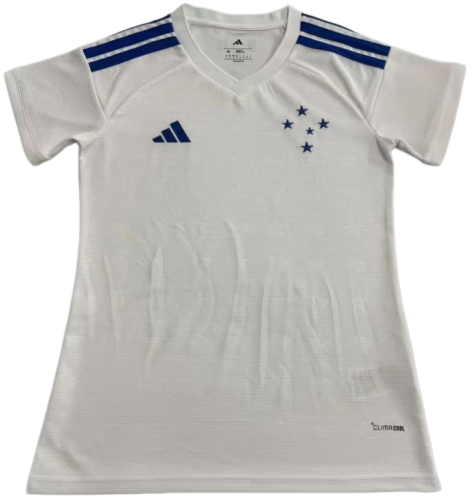 2026-27 Women Cruzeiro away white soccer jersey