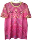 2026-27 Mens Switzerland  pink soccer jersey