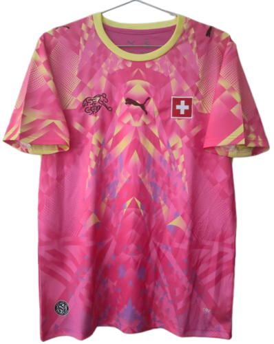 2026-27 Mens Switzerland  pink soccer jersey