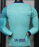 2026-27 Barcelona Third away Long Sleeve Player Version Soccer Jersey