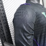2026-27 Barcelona away Long Sleeve Player Version Soccer Jersey