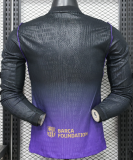 2026-27 Barcelona away Long Sleeve Player Version Soccer Jersey