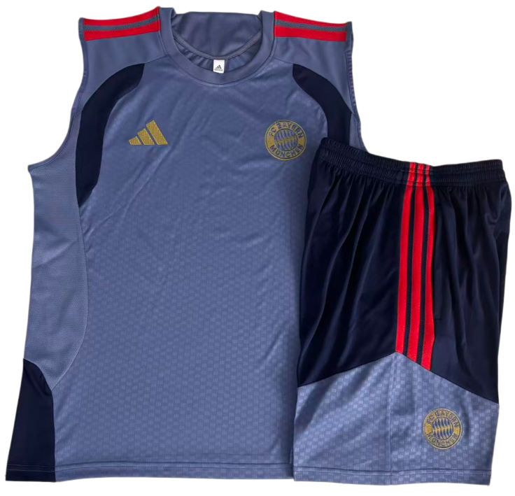 2026-27 Mens Bayern Munich vest Training Short Suit D26047#