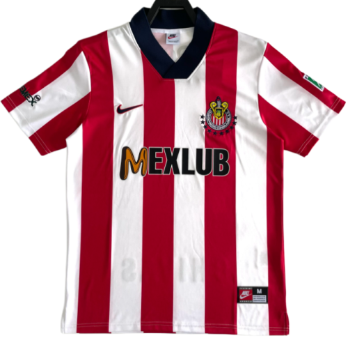 1996-97 Chivas Guadalajara Home Retro Soccer Jersey