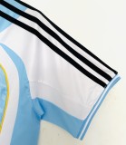2006 Argentina Retro blue special edition Soccer Jersey