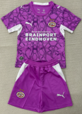 2026-27 Kids PSV Eindhoven goalkeeper Purple soccer jersey