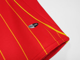 2006 Mens Spain home Retro red soccer Jersey