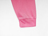 2013 Mens Santos pink Retro Long sleeve Jersey