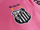 2013 Mens Santos pink Retro Long sleeve Jersey