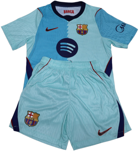 2026-27 Mens Barcelona third away blue player soccer jersey