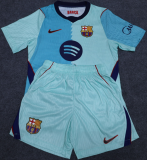 2026-27 Mens Barcelona third away blue player soccer jersey