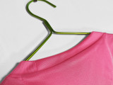 2013 Mens Santos pink Retro Long sleeve Jersey