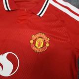 2026-27 Manchester United home Red player soccer Jersey