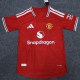 2026-27 Manchester United home Red player soccer Jersey