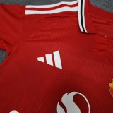 2026-27 Manchester United home Red player soccer Jersey