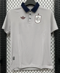 2026-27 Spain grey Casual Edition Polo Fans Soccer Jersey