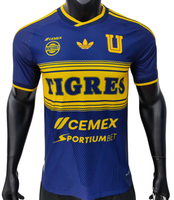 2026-27 Mens Tigres UANL blue away Player version soccer jersey