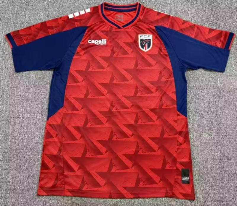2026-27 Cape Verde away burgundy Fans Soccer Jersey
