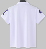 2025-26 Mens Brazil  white  Polo soccer jersey