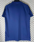 2026-27 Mens Real Madrid  blue Casual Edition Fans Training Shirts