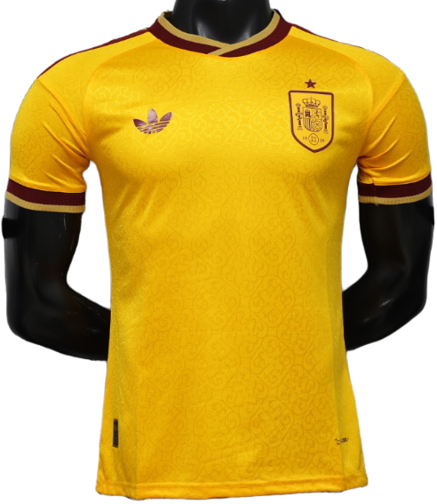 2026-27 Mens Spain  Away golden Player Version soccer  Jersey