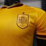 2026-27 Mens Spain special edition yellow Player Version soccer  Jersey