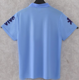 2025-26 Mens Brazil  blue  Polo soccer jersey