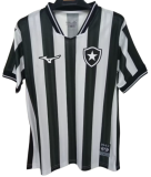 2025-26 Mens Botafogo home black White Soccer Jersey