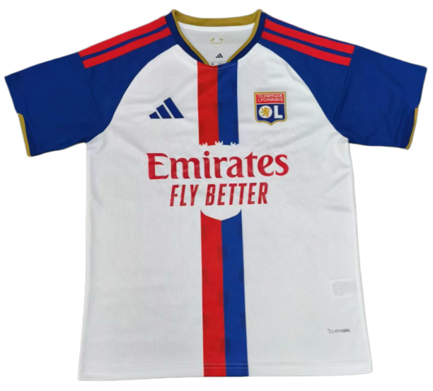 2026-27 Lyon Home white Fans Soccer Jersey