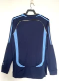 2006  Argentina Retro away long sleeve navy blue soccer Jersey