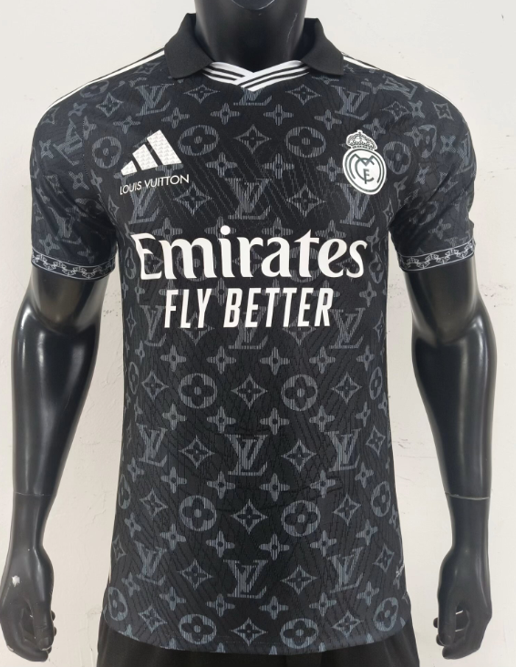 2026-27 Real Madrid black Casual Edition Player Version soccer jersey