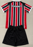 2026-27 Kids Sao Paulo away red soccer jersey