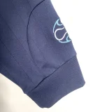 2006  Argentina Retro away long sleeve navy blue soccer Jersey