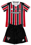 2026-27 Kids Sao Paulo away red soccer jersey