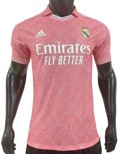 2026-27 Real Madrid pink special edition Player Version soccer jersey