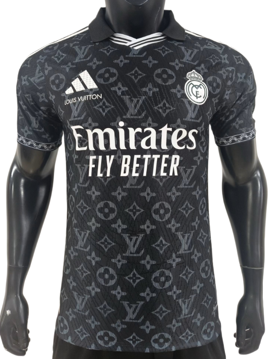 2026-27 Real Madrid black Casual Edition Player Version soccer jersey