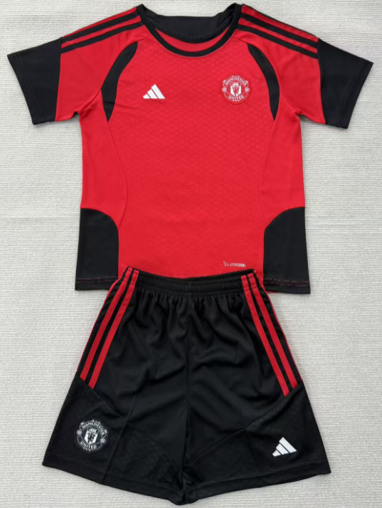 2026-27 KIDS Manchester United red training suit