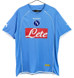 2007-08 Napoli Home Retro blue Soccer Jersey