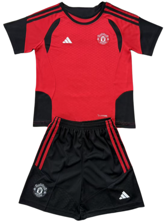 2026-27 KIDS Manchester United red training suit