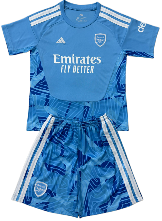 2026-27 KIDS Arsenal  goalkeeper blue soccer  jersey
