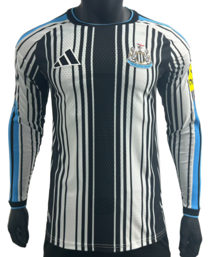 2026-27 Newcastle Home Long Sleeve Player Version Soccer Jersey